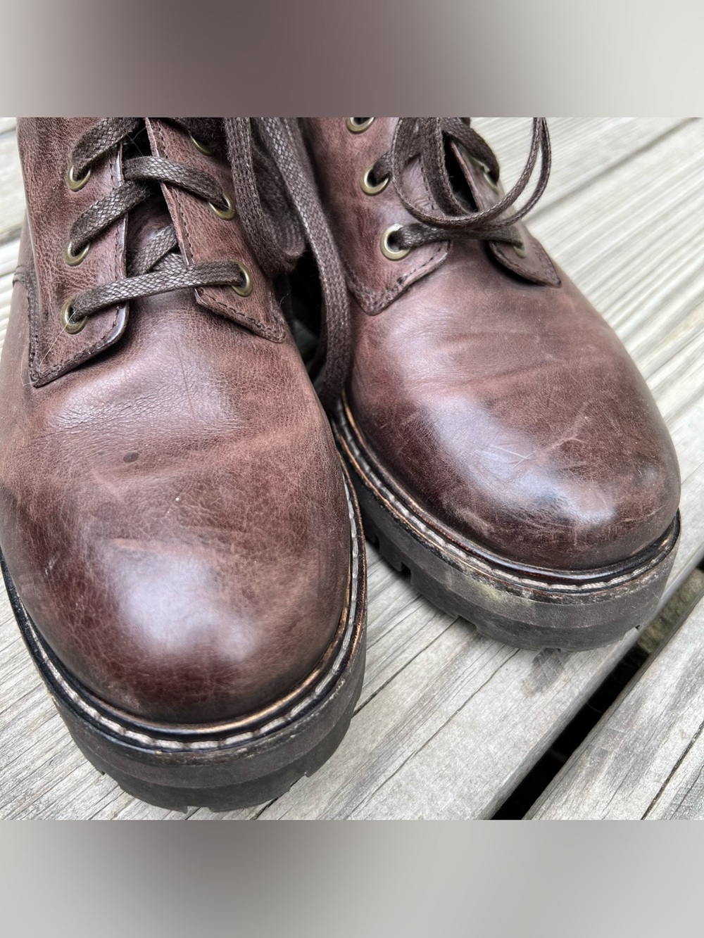 Thursday Combat Boot Size 6.5 Java Brown - Picture 4 of 9